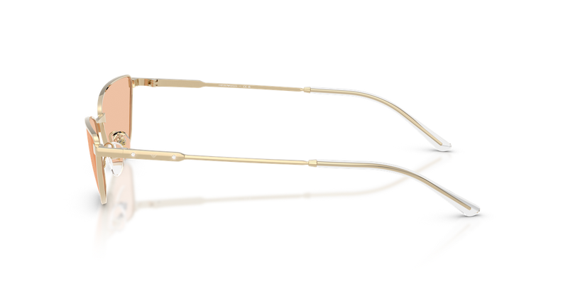 Emporio Armani EA2174B in Shiny Pale Gold / Brown (301393) - Alternate View