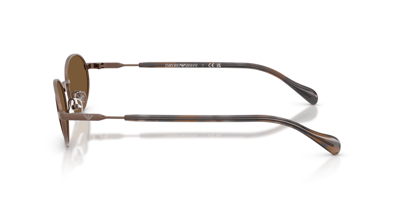 Emporio Armani EA2175 in Matte Bronze / Brown (300693) - Temple Detail