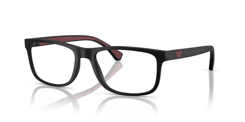 Emporio Armani EA3147 in Matte Black (5009) - Front View