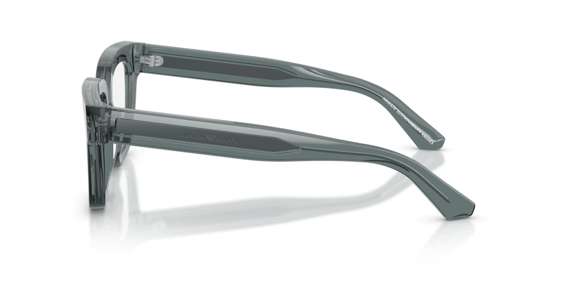 Emporio Armani EA3281F in Shiny Transparent Grey (6364) - Temple Detail