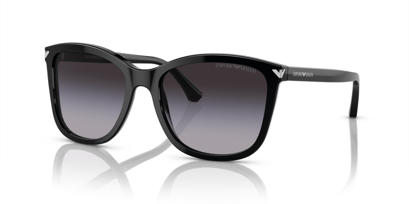 Emporio Armani EA4060 in Shiny Black / Gradient Grey - Alternate View