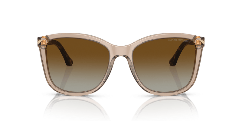 Emporio Armani EA4060 in Transparent Tundra / Gradient Brown Polarized - Alternate View