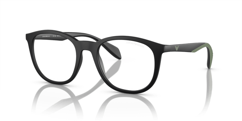 Emporio Armani EA4211 in Matte Black / Clear - Alternate View