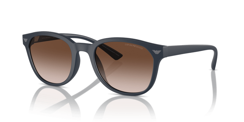 Emporio Armani EA4225U in Matte Blue / Gradient Brown (508813) - Alternate View