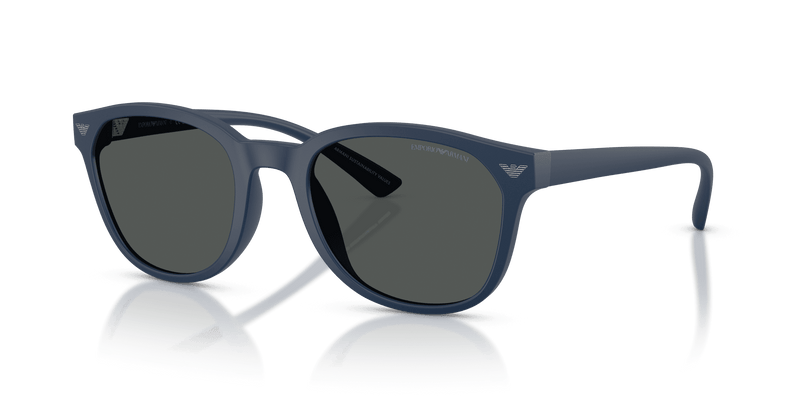 Emporio Armani EA4225U in Matte Navy Blue / Dark Grey (618587) - Front View