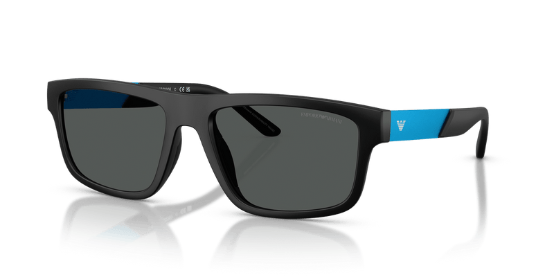 Emporio Armani EA4244U in Matte Black / Dark Grey - Alternate View