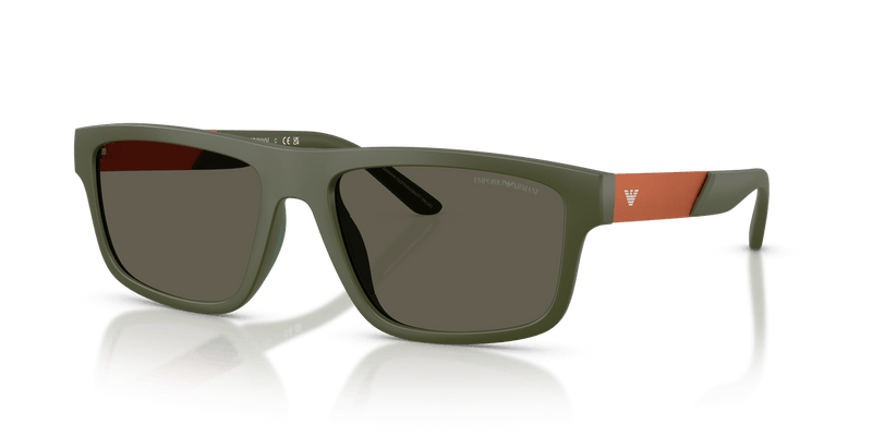 Emporio Armani EA4244U in Matte Green / Dark Brown - Alternate View