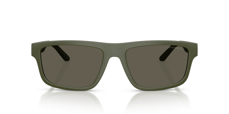 Emporio Armani EA4244U in Matte Green / Dark Brown - Alternate View