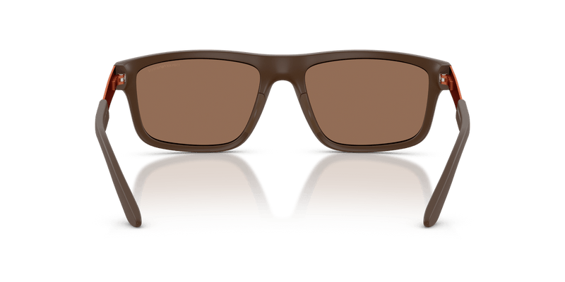 Emporio Armani EA4244U in Matte Brown / Dark Brown - Alternate View