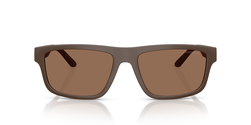 Emporio Armani EA4244U in Matte Brown / Dark Brown - Alternate View