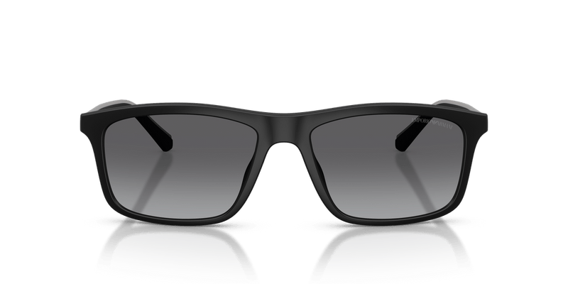 Emporio Armani EA4257U in Matte Black / Grey Gradient Polarized - Temple Detail