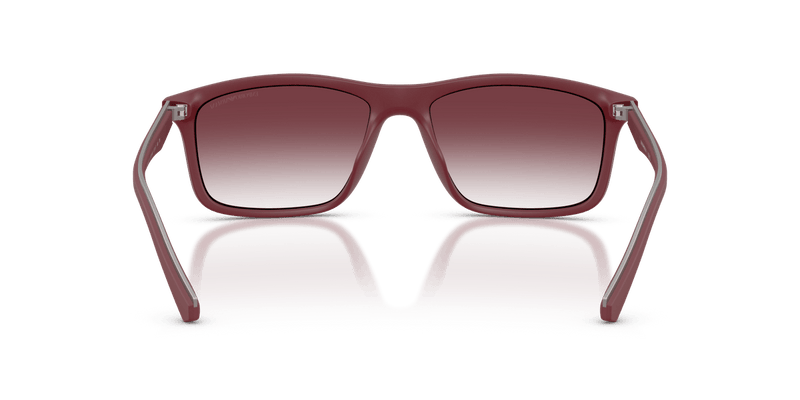 Emporio Armani EA4257U in Matte Bordeaux / Clear Gradient Dark Violet - Alternate View
