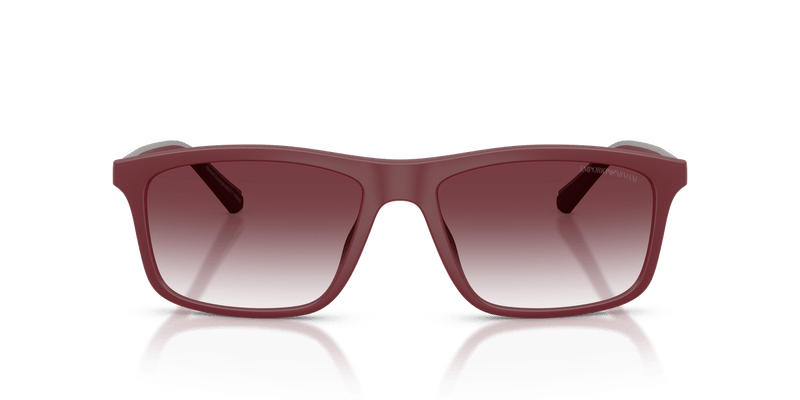 Emporio Armani EA4257U in Matte Bordeaux / Clear Gradient Dark Violet - Alternate View