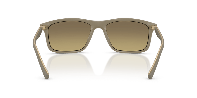 Emporio Armani EA4257U in Matte Beige / Brown Gradient Grey - Alternate View