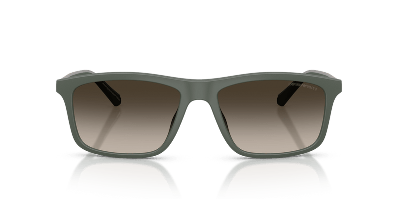Emporio Armani EA4257U in Matte Green / Gradient Brown - Alternate View