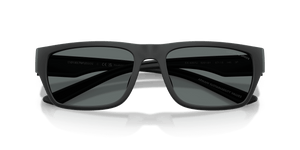 Rubberized Matte Black / Dark Grey Polarized (500181)