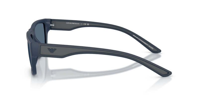 Emporio Armani EA4267U in Rubberized Matte Blue / Dark Blue (618580) - Alternate View