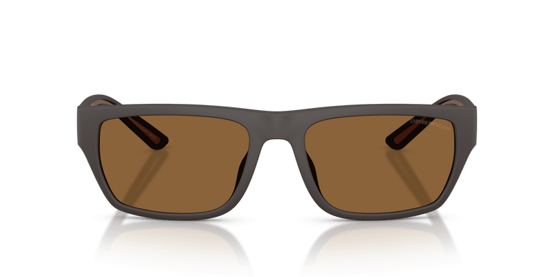 Emporio Armani EA4267U in Rubberized Matte Brown / Brown (618673) - Alternate View