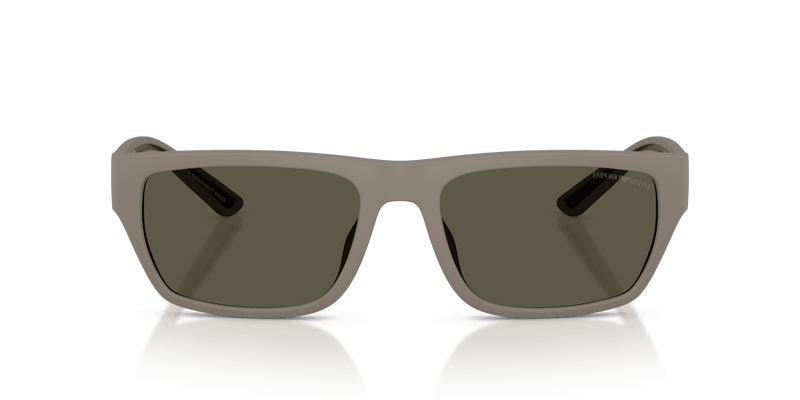 Emporio Armani EA4267U in Rubberized Matte Light Brown / Dark Grey (636187) - Alternate View