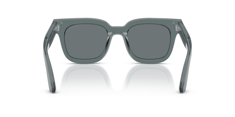 Emporio Armani EA4271F in Shiny Transparent Grey / Dark Blue (636480) - Alternate View