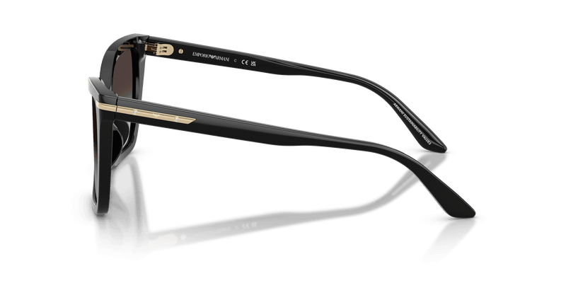 Emporio Armani EA4273BU in Shiny Black / Grey Gradient (50178G) - Alternate View