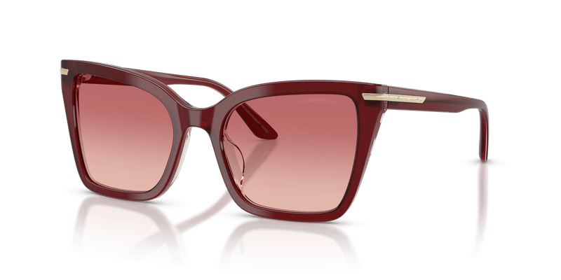 Emporio Armani EA4273BU in Shiny Bordeaux / Pink Gradient Red (6377A5) - Alternate View
