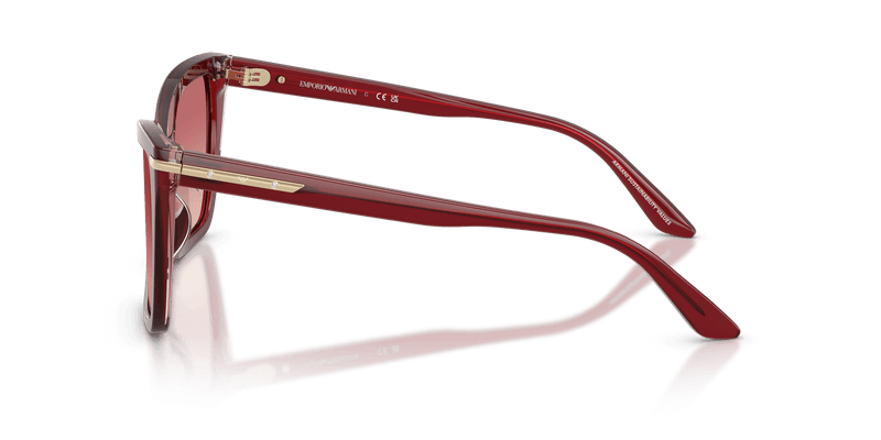 Emporio Armani EA4273BU in Shiny Bordeaux / Pink Gradient Red (6377A5) - Alternate View