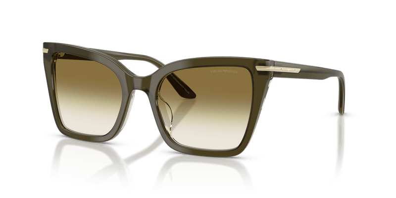 Emporio Armani EA4273BU in Shiny Dark Green / Clear Gradient Dark Green (63788E) - Alternate View