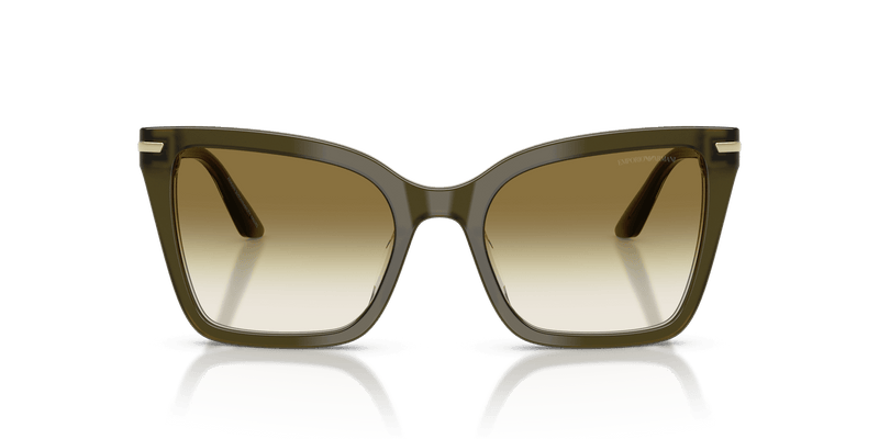 Emporio Armani EA4273BU in Shiny Dark Green / Clear Gradient Dark Green (63788E) - Alternate View