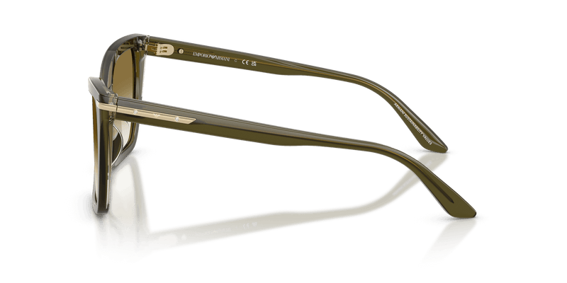 Emporio Armani EA4273BU in Shiny Dark Green / Clear Gradient Dark Green (63788E) - Alternate View