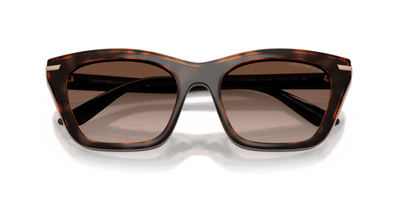 Emporio Armani EA4274BU in Shiny Black / Clear (50171W) - Alternate View