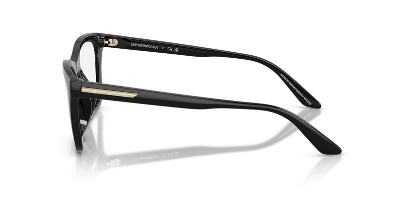 Emporio Armani EA4274BU in Shiny Black / Clear (50171W) - Alternate View