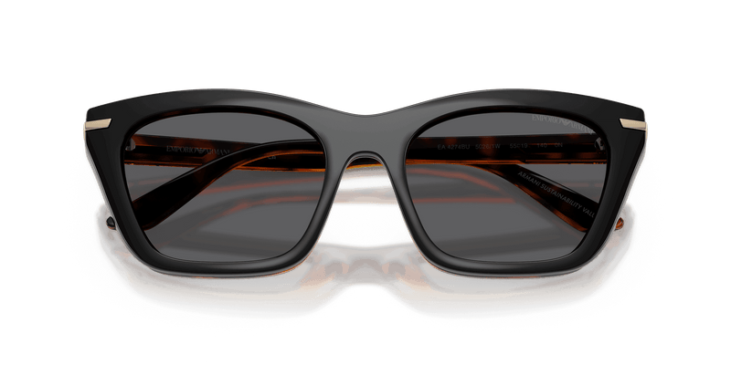 Emporio Armani EA4274BU in Shiny Havana / Clear (50261W) - Alternate View