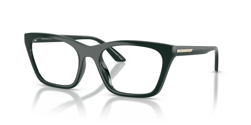 Emporio Armani EA4274BU in Shiny Dark Green / Clear (63801W) - Front View