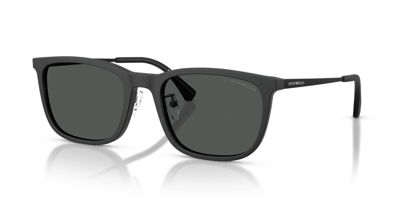 Emporio Armani EA4275D in Matte Black / Dark Grey (500187) - Front View