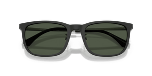 Matte Black / Dark Green Polarized (50019A)