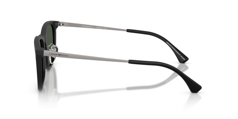 Emporio Armani EA4275D in Matte Black / Dark Green Polarized (50019A) - Alternate View