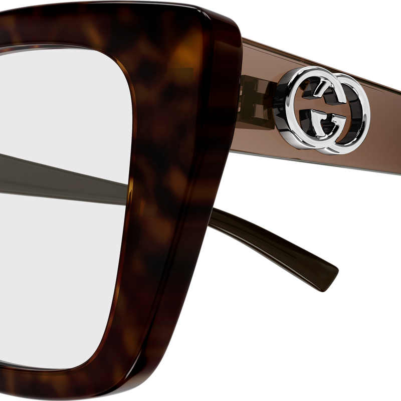 Gucci GG2028O in Havana (002) - Back View