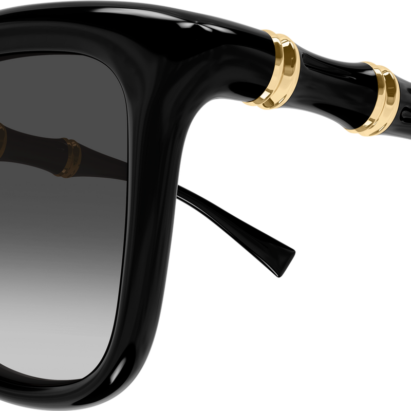 Gucci GG2058S in Black (001) - Back View