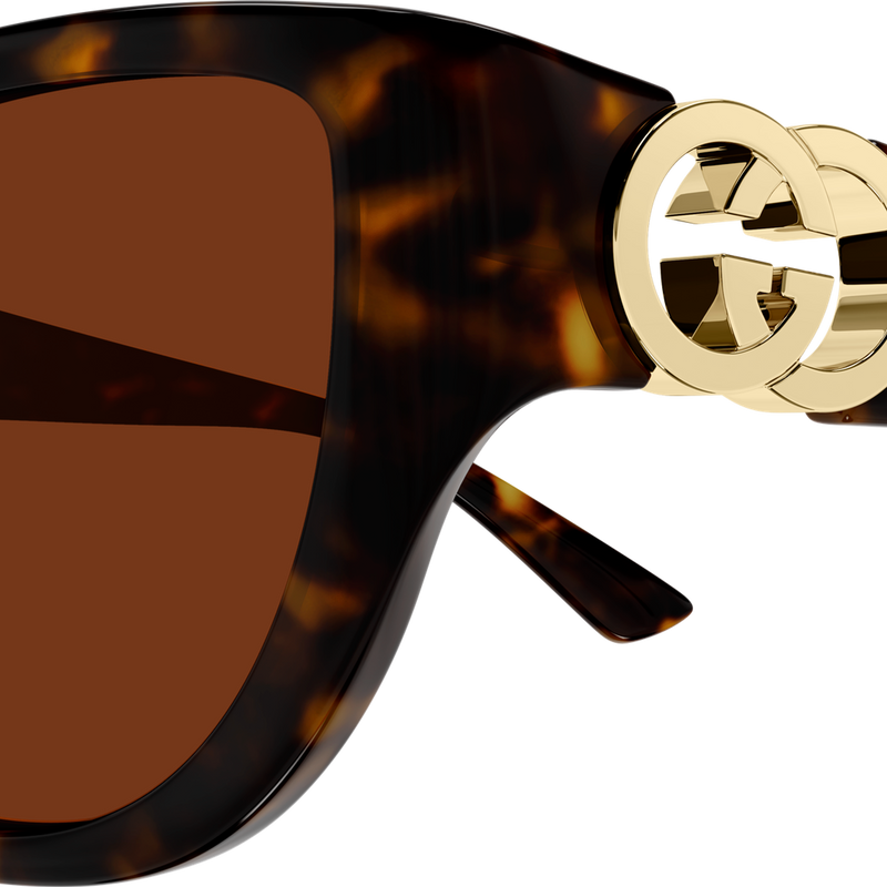 Gucci GG2122S in Black (003) - Temple Detail