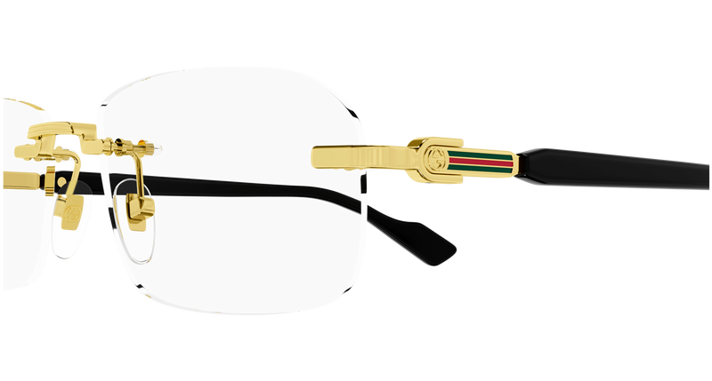 Gucci GG1221O in Gold (001) - Back View