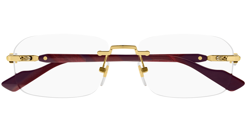 Gucci GG1221O in Gold (003) - Temple Detail