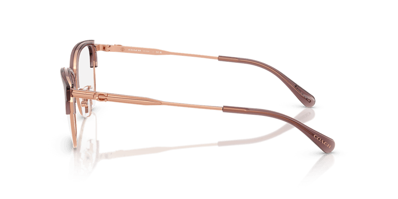 Coach HC5184 in Shiny Rose Gold/Grape / Demo Lens - Side View