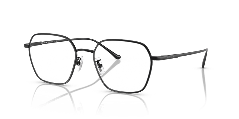 Coach HC5191TD in Satin Black / Demo Lens - Front View
