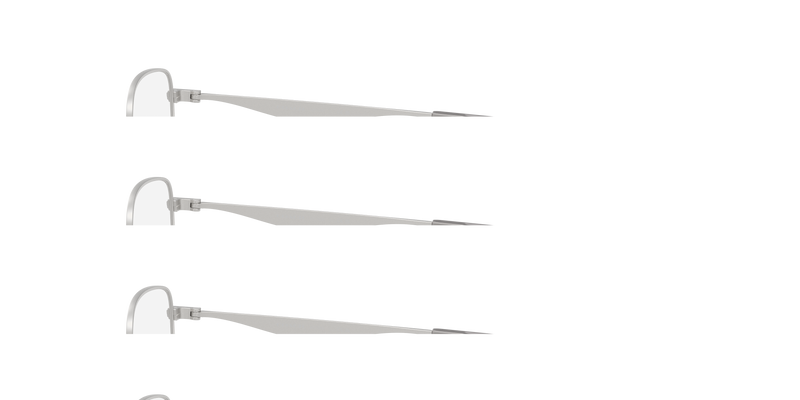 Coach HC5205 in Satin Silver (9001) - Alternate View