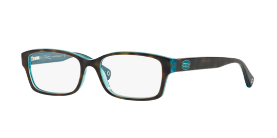 Coach BROOKLYN HC6040 - Dark Tortoise / Demo Lens