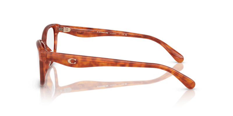 Coach HC6243U in Caramel Tortoise / Demo Lens - Alternate View