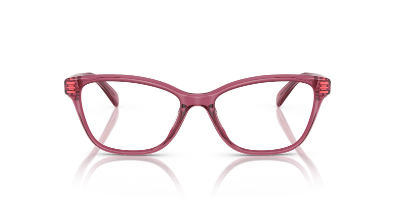 Coach HC6243U in Transparent Burgundy / Demo Lens - Alternate View