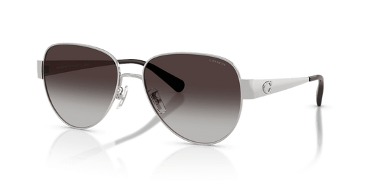 Coach CDP37 HC7186 - Shiny Silver / Grey Gradient (90018G)