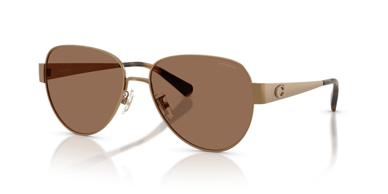 Coach CDP37 HC7186 in Brass / Brown Solid (948473) - Alternate View